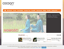 Tablet Screenshot of cocoon.pl