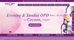 Desktop Screenshot of cocoon.co.in